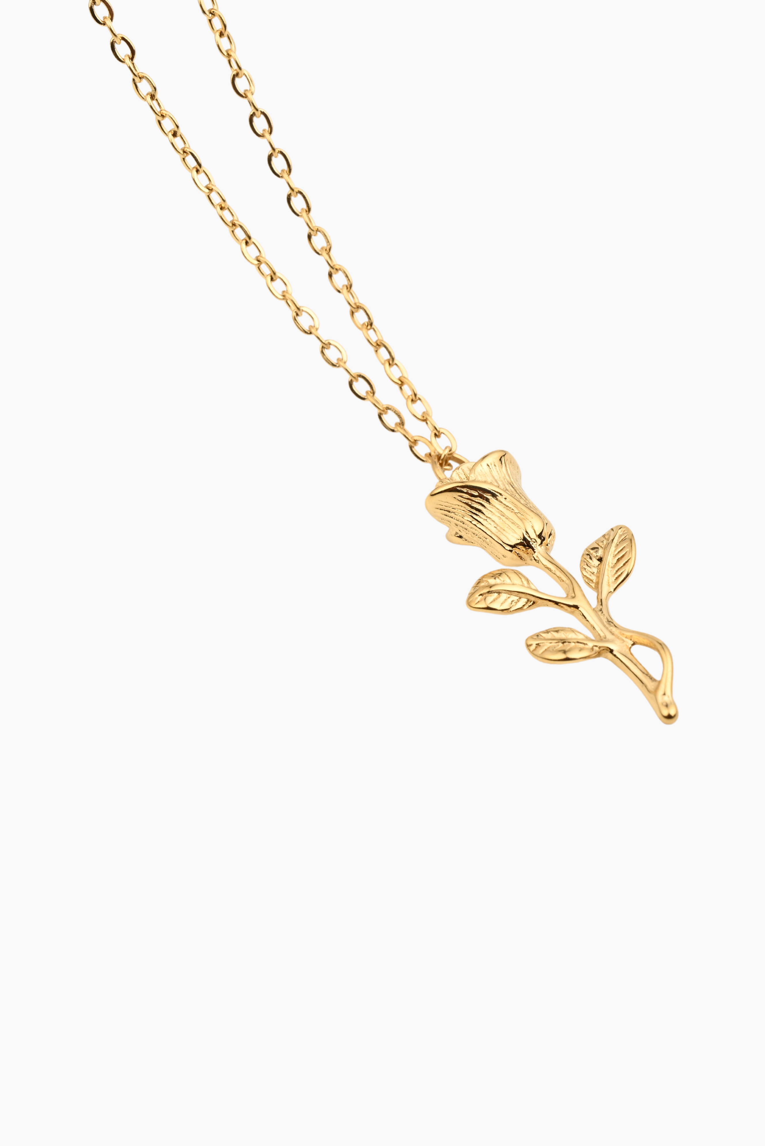 “I REMOVED THE THORNS AND KEPT THIS ROSE FOR YOU” NECKLACE