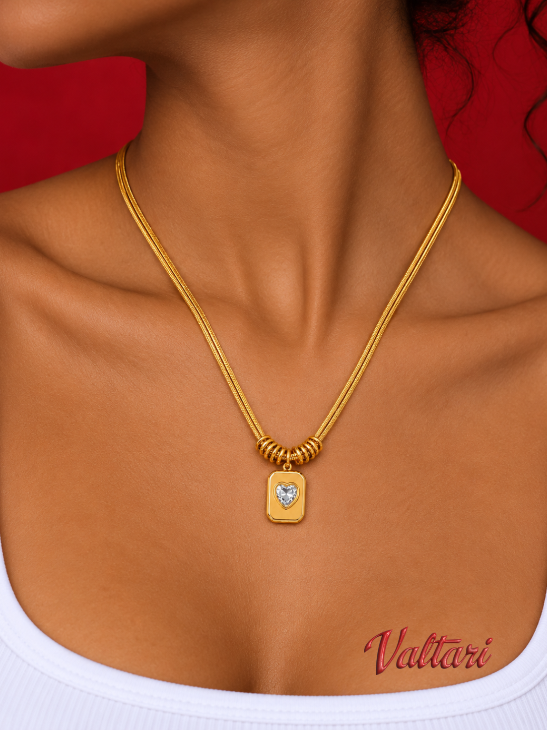 Locked Heart Necklace