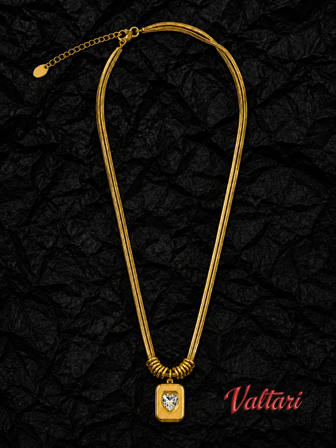 Locked Heart Necklace