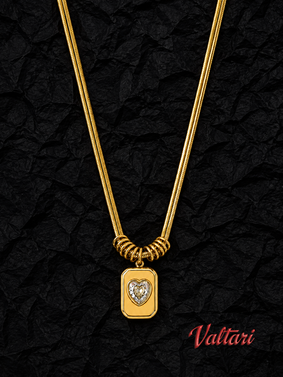 Locked Heart Necklace
