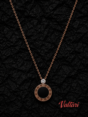 Midnight Dial Necklace