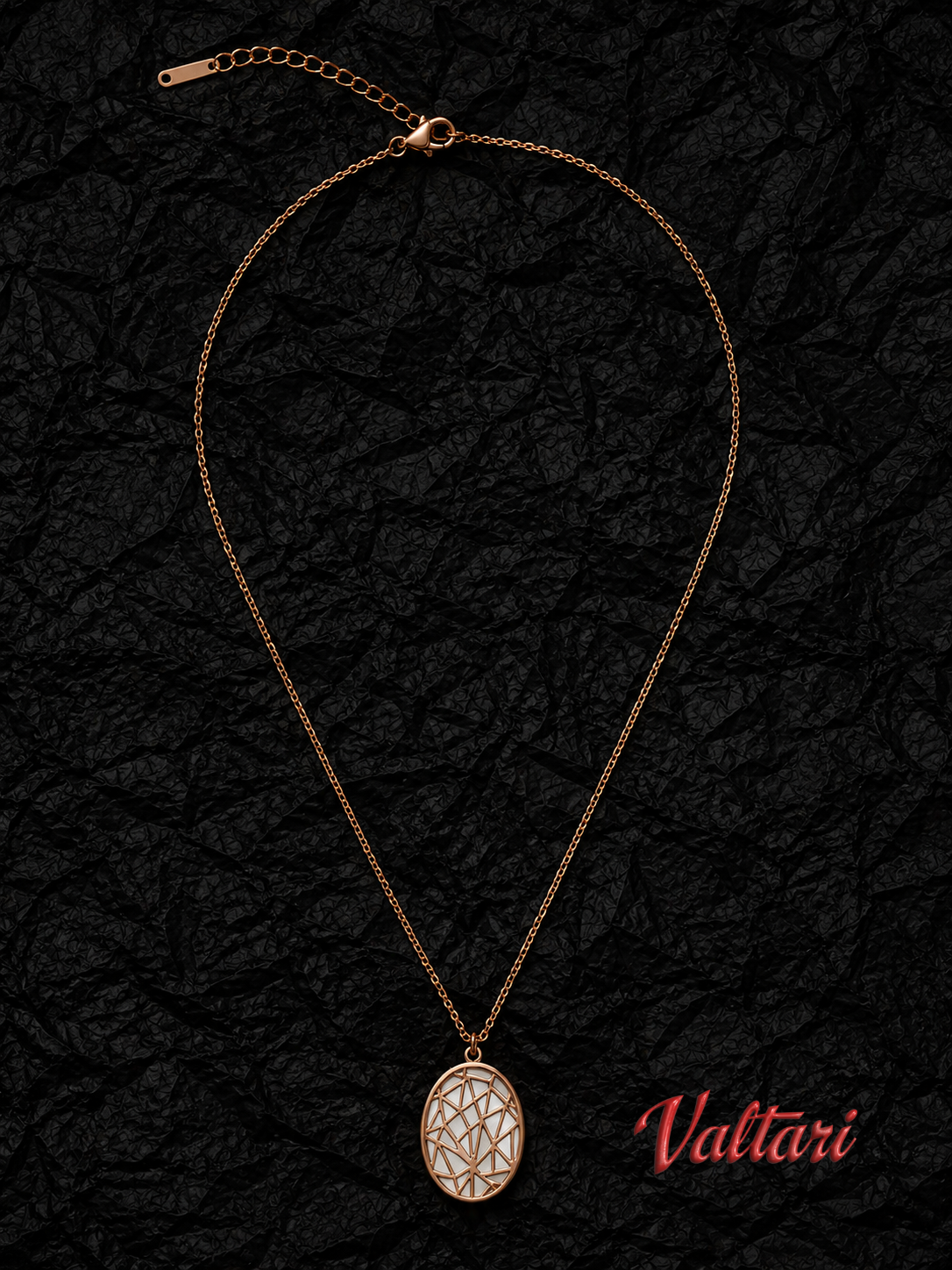 Mosaic Pearl Necklace
