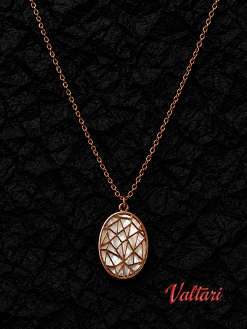 Mosaic Pearl Necklace