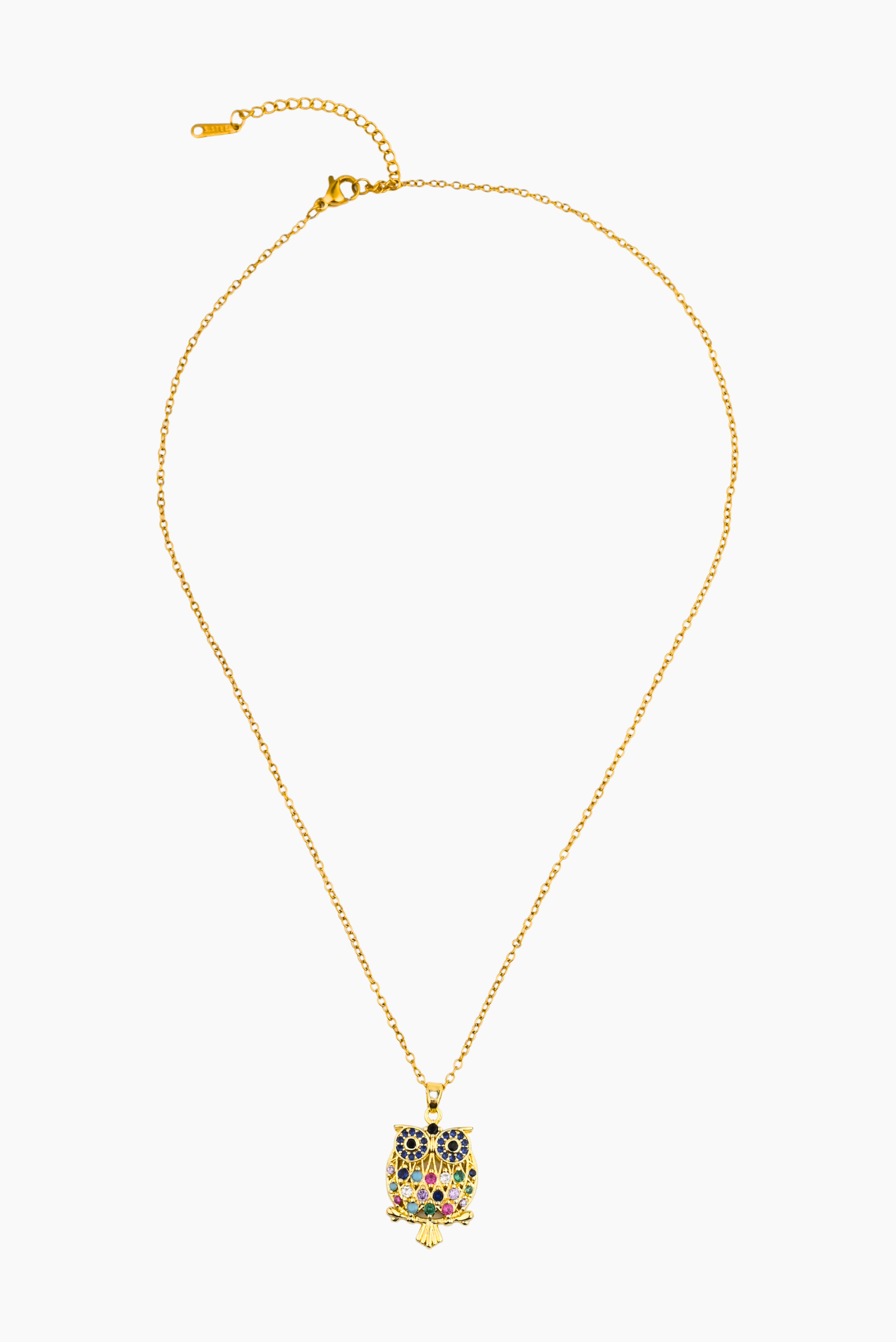 “YOUR LOVE HAS MADE ME AN OWL WHO STAYS UP AT NIGHT” NECKLACE